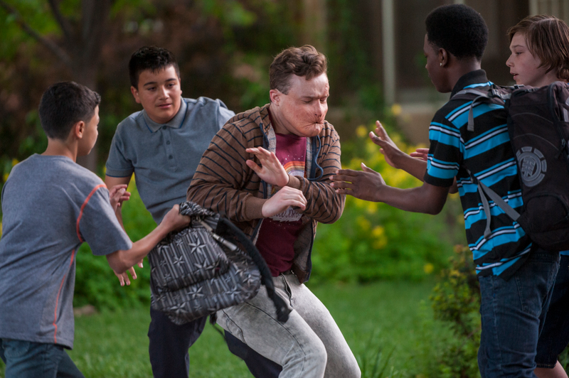 Colletti endures fictional agony as Arseface (Photo: Lewis Jacobs/Sony Pictures Television/AMC)